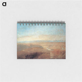 アートメモ帳-Hill Town on the Edge of the Campagna - ウィリアム ターナー Memo.