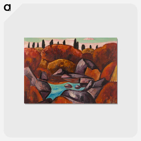 アートポストカード-Flaming Pool—Dogtown
 - イェール大学アートギャラリー Postcard.