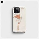 Common flamingo - アンセルムス ボエティウス デ ブート Phone Case.