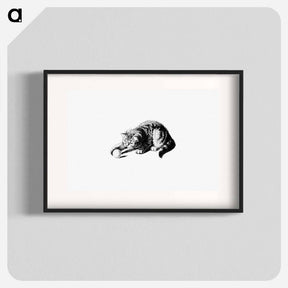 アートポスター-Playful Cat
 - 大英図書館 Poster.