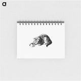 アートメモ帳-Playful Cat
 - 大英図書館 Memo.