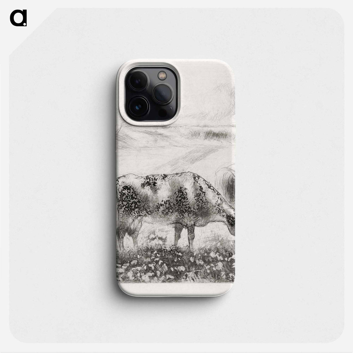 La Vache - Camille Pissarro Phone Case.