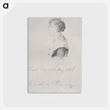 アートポストカード-Caroline Sponholz - カスパー ダーヴィト フリードリヒ Postcard.