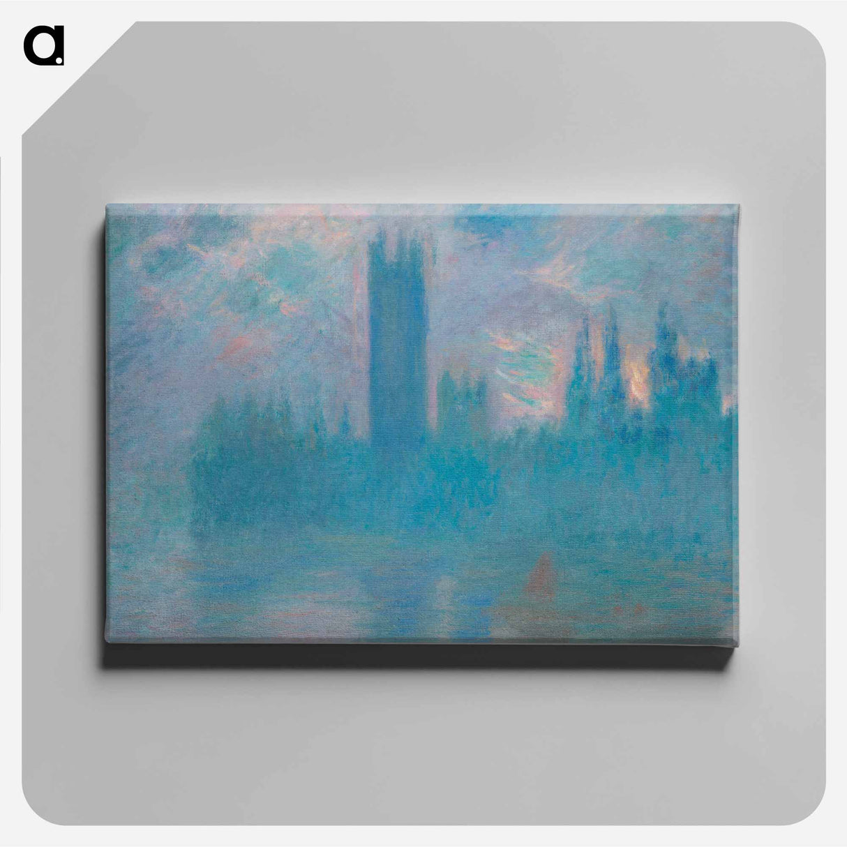 Houses of Parliament - クロード モネ Canvas.