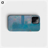 Houses of Parliament - クロード モネ Phone Case.