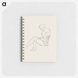アートメモ帳-Seated Semi-Nude Woman
 - クリーブランド美術館 Memo.