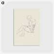 アートポストカード-Seated Semi-Nude Woman
 - クリーブランド美術館 Postcard.