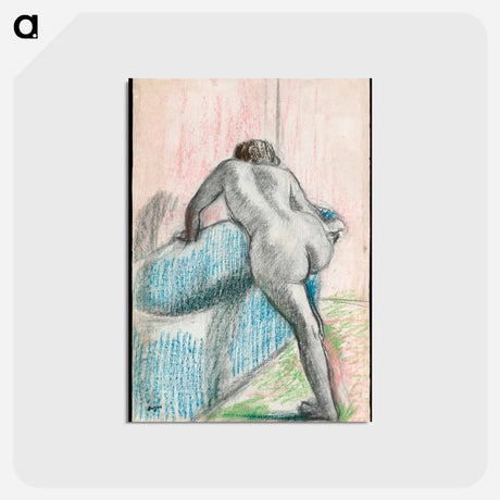 アートポストカード-The Bath - エドガー ドガ Postcard.