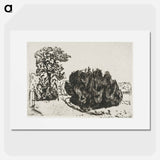 アートポスター-Evening in the Park - エドヴァルド ムンク Poster.