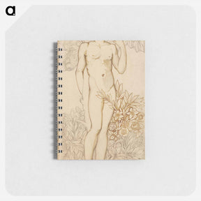 アートメモ帳-The Angels of the Hierarchy: Male Nude: Imago Dei - エドワード バーン ジョーンズ Memo.