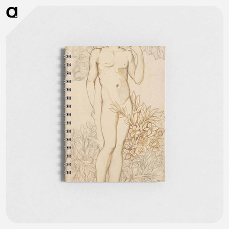 アートメモ帳-The Angels of the Hierarchy: Male Nude: Imago Dei - エドワード バーン ジョーンズ Memo.