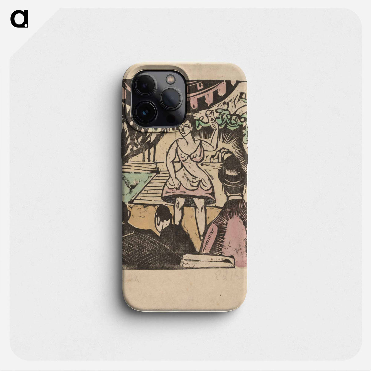 Little Variety Act with Singer - Ernst Ludwig Kirchner Phone Case.