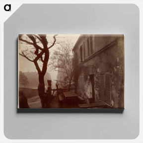 アートパネル-The Tavern the Lapin Agile, rue des Saules
 - ウジェーヌ アジェ Canvas.