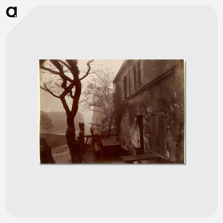 アートポストカード-The Tavern the Lapin Agile, rue des Saules
 - ウジェーヌ アジェ Postcard.