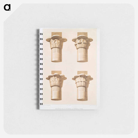 アートメモ帳-Capitals of the Colonnade of Dromos, in Philae
 - エジプト美術史 Memo.