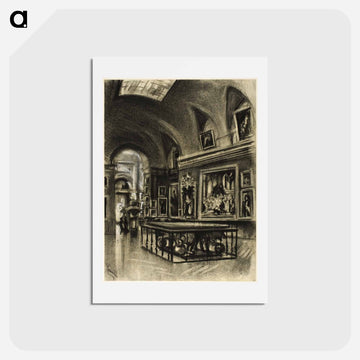 The Grand Gallery of the Prado
 - ジョセフ ペネル Postcard.