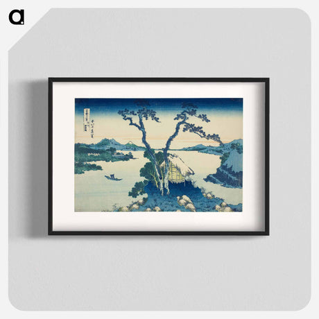 アートポスター-Hokusai's Thirty-six Views of Mount Fuji - 葛飾 北斎 Poster.