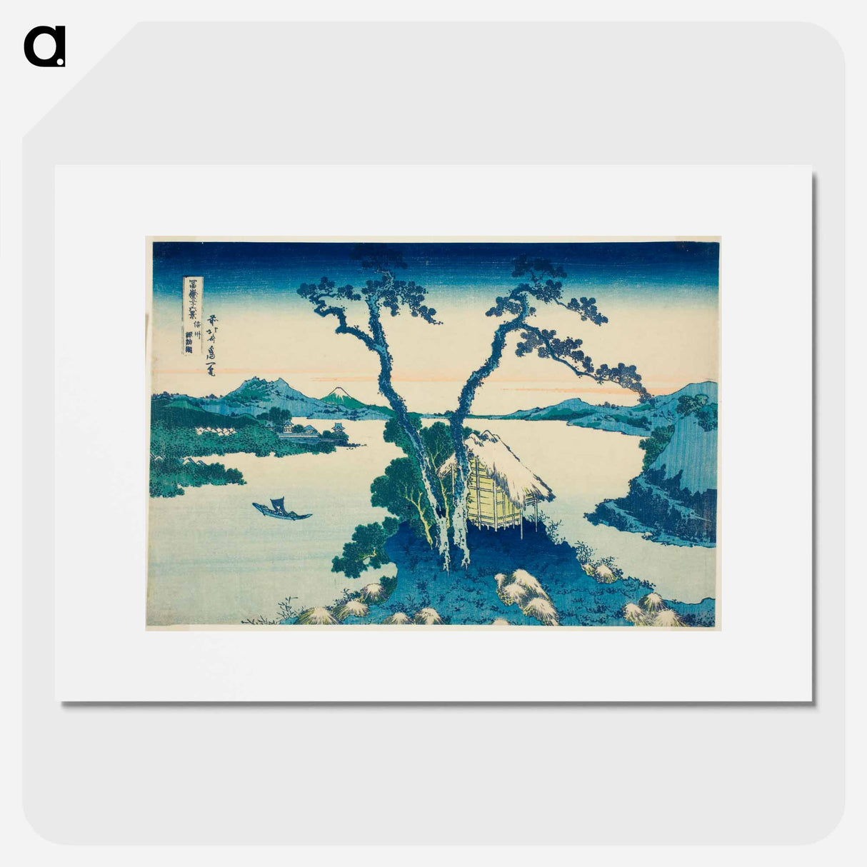 Hokusai's Thirty-six Views of Mount Fuji - Katsushika Hokusai Poster.