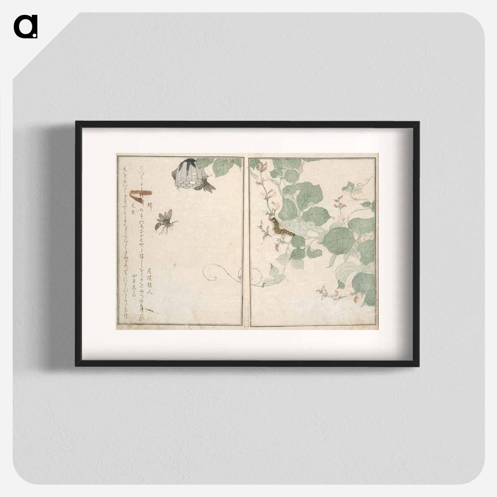 Picture Book of Selected Insects - 喜多川 歌麿 Poster.