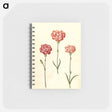 アートメモ帳-Dianthus caryophyllus
 - マリア ジビーラ メーリアン Memo.