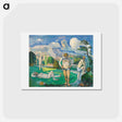 アートポストカード-Bathers at Rest - ポール セザンヌ Postcard.