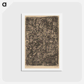 アートポストカード-Paul Klee's Small World
 - パウル クレー Postcard.