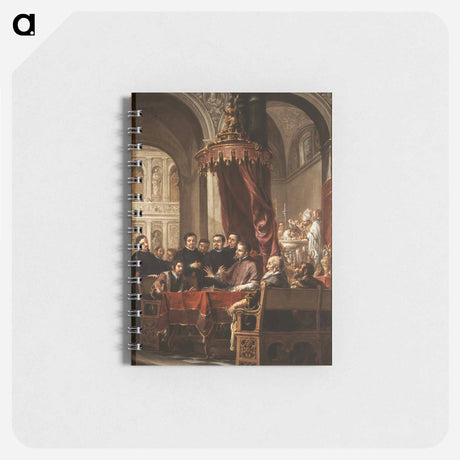 アートメモ帳-The Conversion and Baptism of St. Augustine by St. Ambrose
 - セントルイス美術館 Memo.