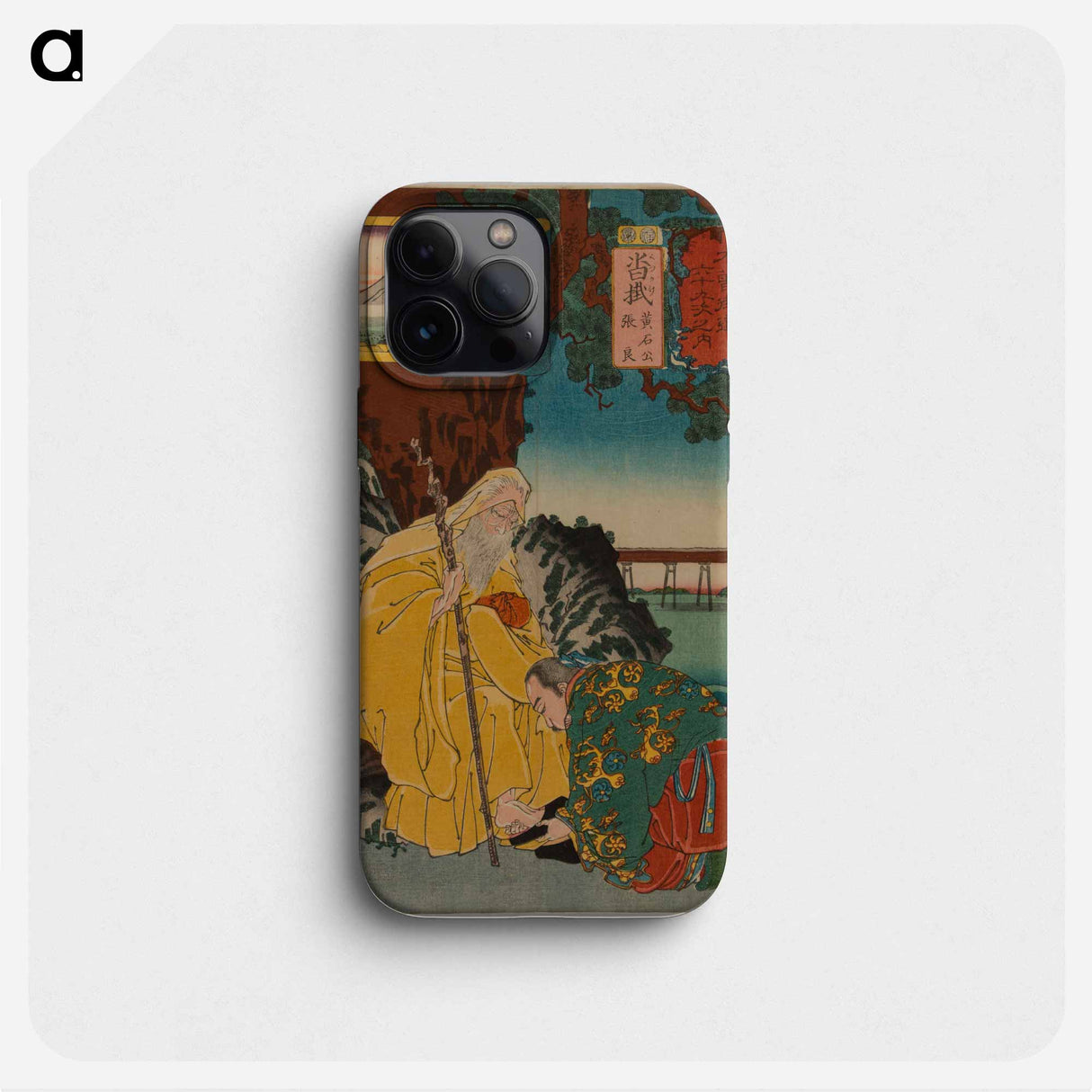 Kutsukake: Kōsekikō and Chōryō - 歌川 国芳 Phone Case.
