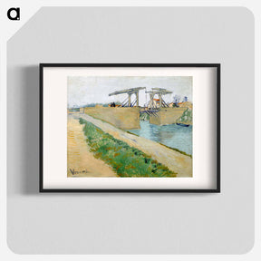 アートポスター-The Langlois Bridge - フィンセント ファン ゴッホ Poster.