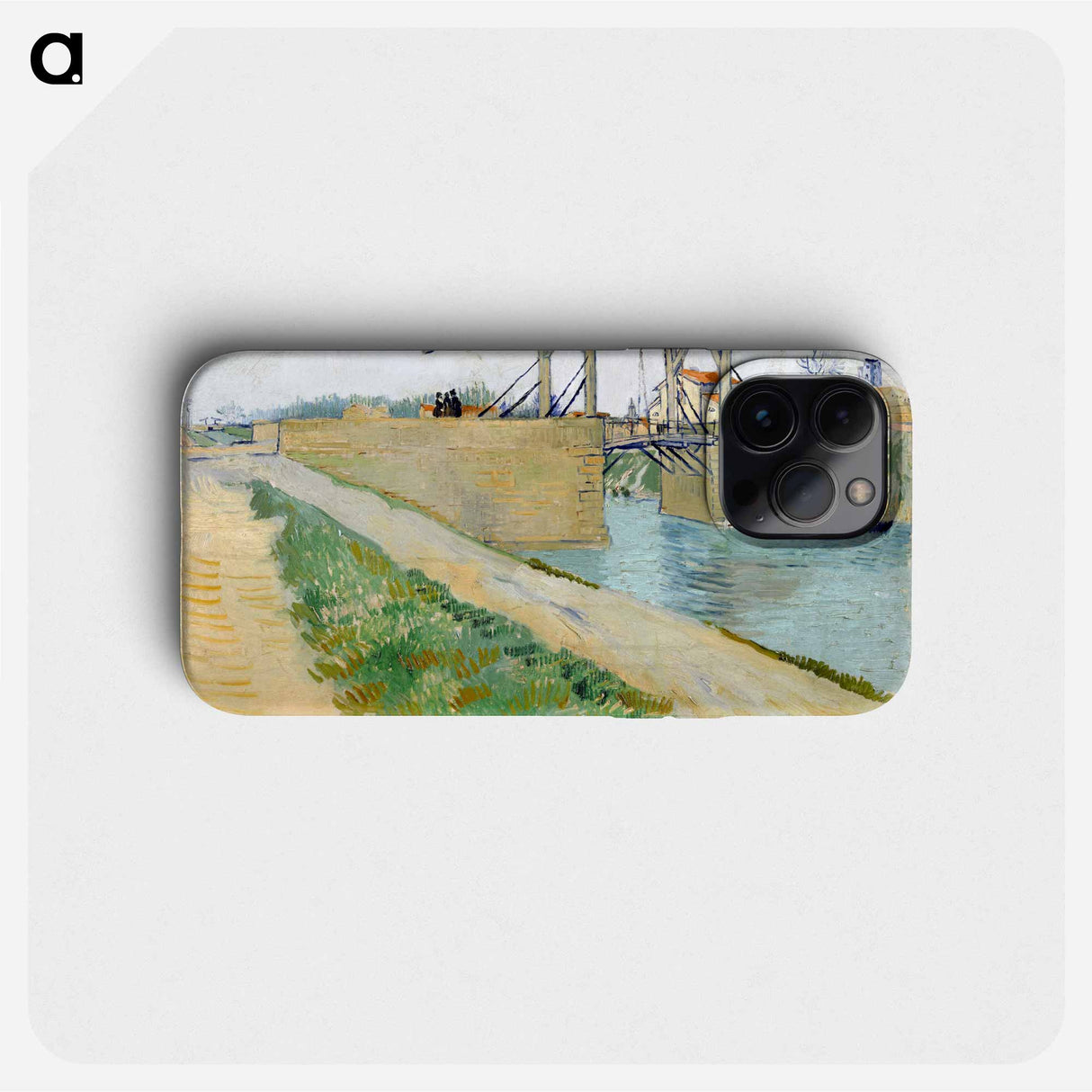 The Langlois Bridge - Vincent van Gogh Phone Case.