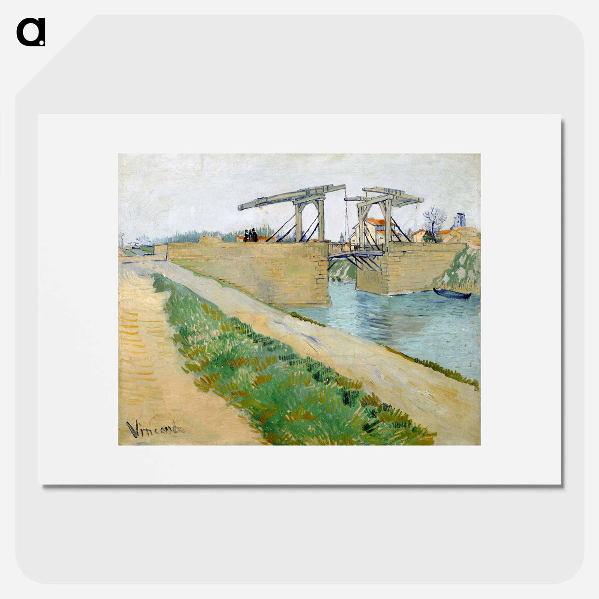 The Langlois Bridge - Vincent van Gogh Poster.