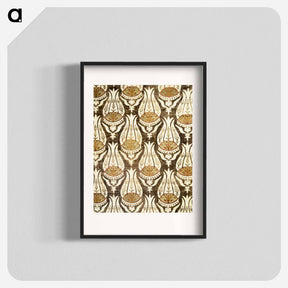 アートポスター-Furnishing fabric famous pattern - ウィリアム モリス Poster.