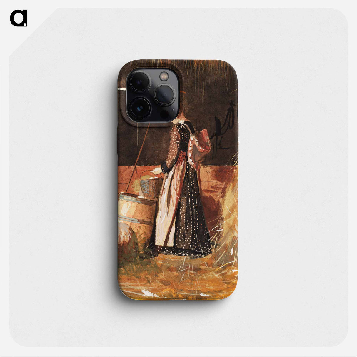 Fresh Eggs - Winslow Homer Phone Case.