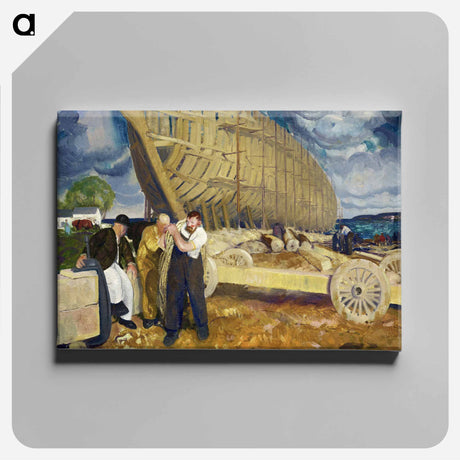 アートパネル-Builders of Ships
 - イェール大学アートギャラリー Canvas.