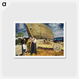 アートポストカード-Builders of Ships
 - イェール大学アートギャラリー Postcard.