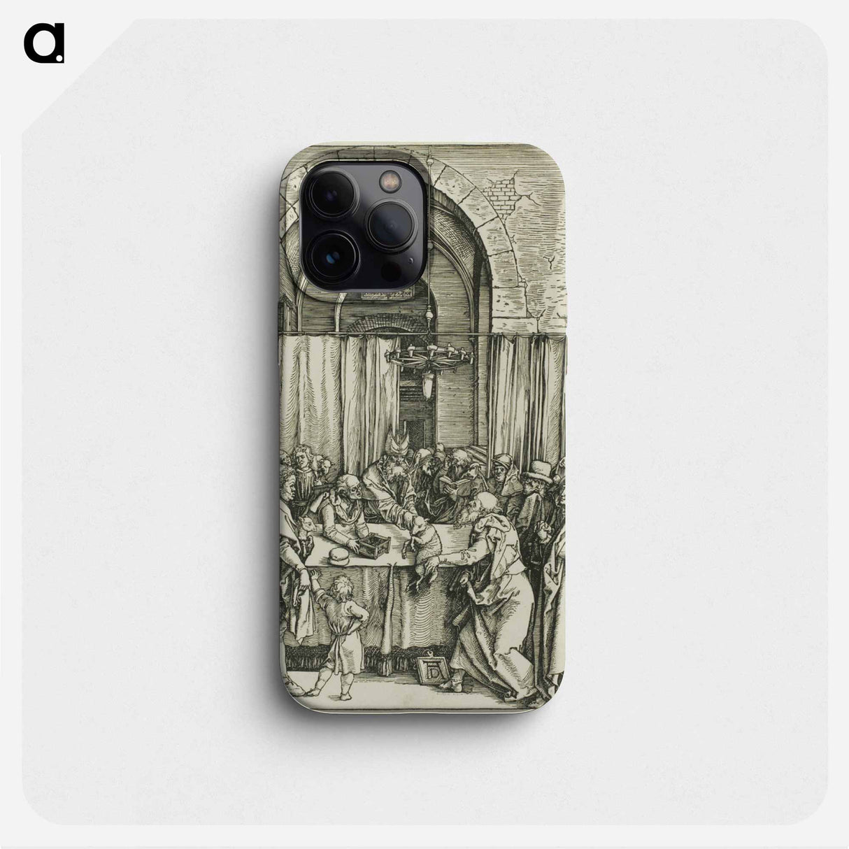 The Rejection of Joachim's Offering - アルブレヒト デューラー Phone Case.