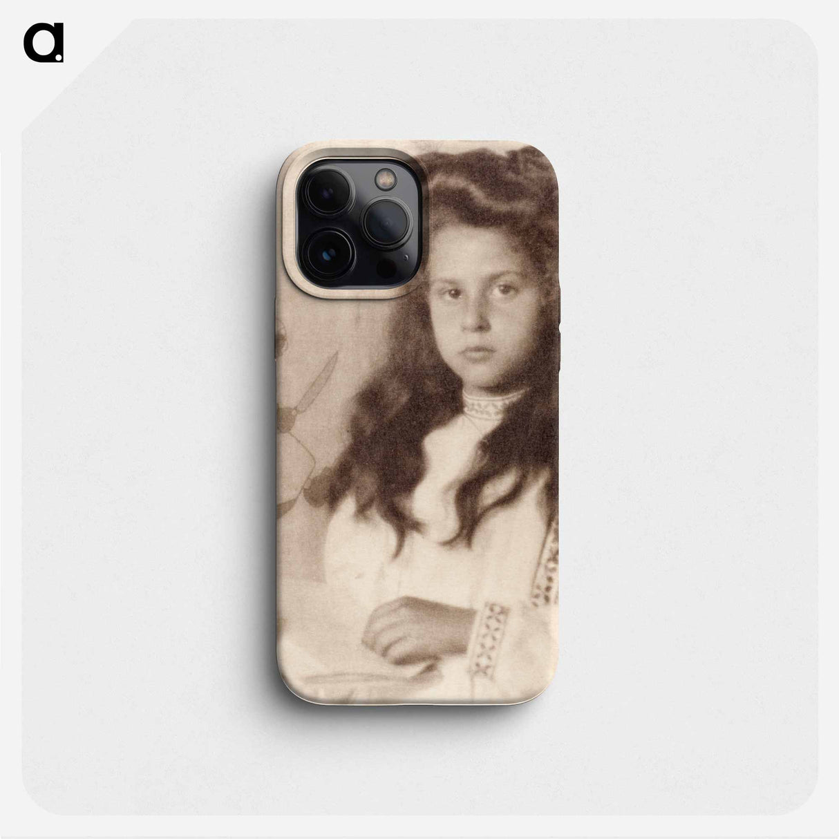 Portrait Of Kitty - アルフレッド スティーグリッツ Phone Case.