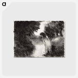 アートポストカード-A Bather - カミーユ ピサロ Postcard.
