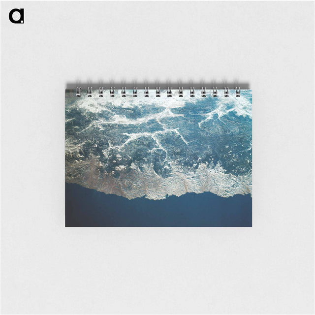 アートメモ帳-Skylab 4 View of Siberia, USSR
 - 上空からの地球 Memo.