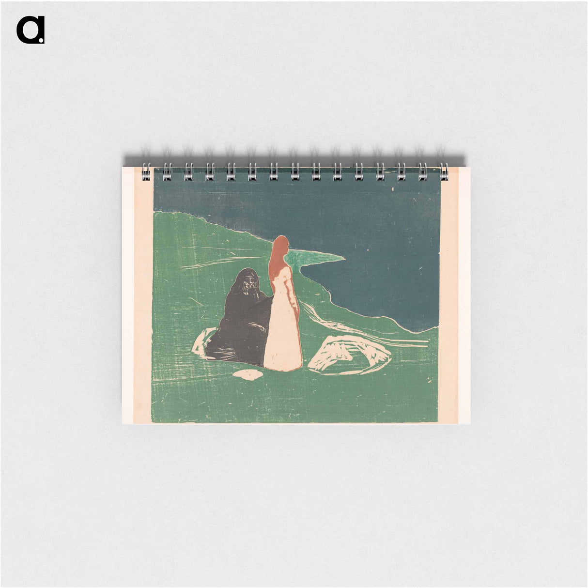 Two Women on the Shore - エドヴァルド ムンク Memo.