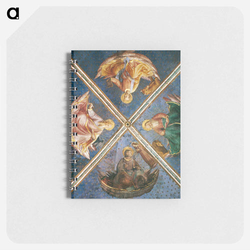 View of the chapel vaulting - フラ アンジェリコ Memo.