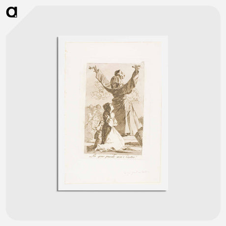 アートポストカード-What a Tailor Can Do! - フランシスコ デ ゴヤ Postcard.