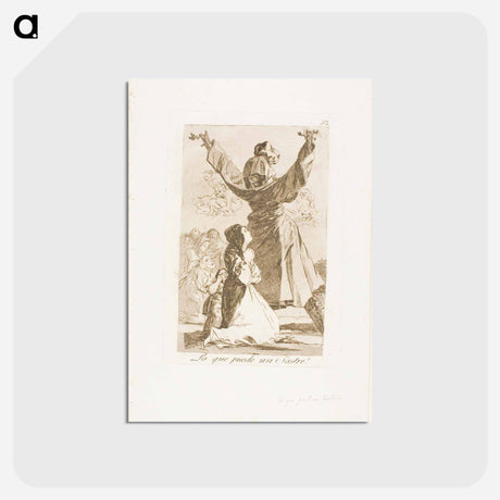 アートポストカード-What a Tailor Can Do! - フランシスコ デ ゴヤ Postcard.