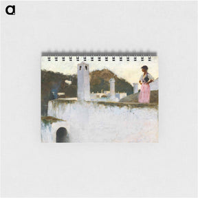アートメモ帳-View of Capri - ジョン シンガー サージェント Memo.