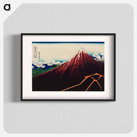 アートポスター-Sanka Hakuu - 葛飾 北斎 Poster.