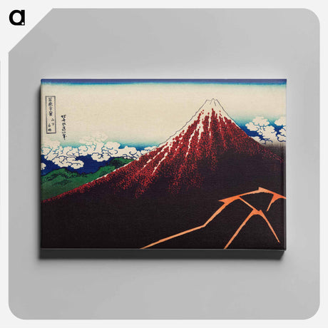 アートパネル-Sanka Hakuu - 葛飾 北斎 Canvas.