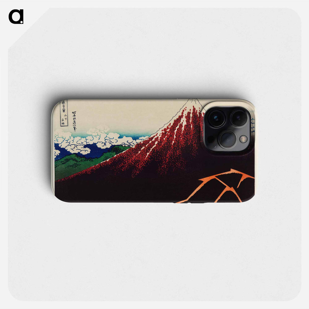 Sanka Hakuu - Katsushika Hokusai Phone Case.