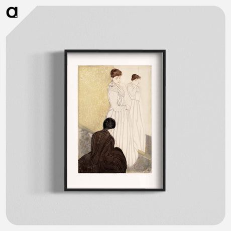 アートポスター-The Fitting - メアリー カサット Poster.