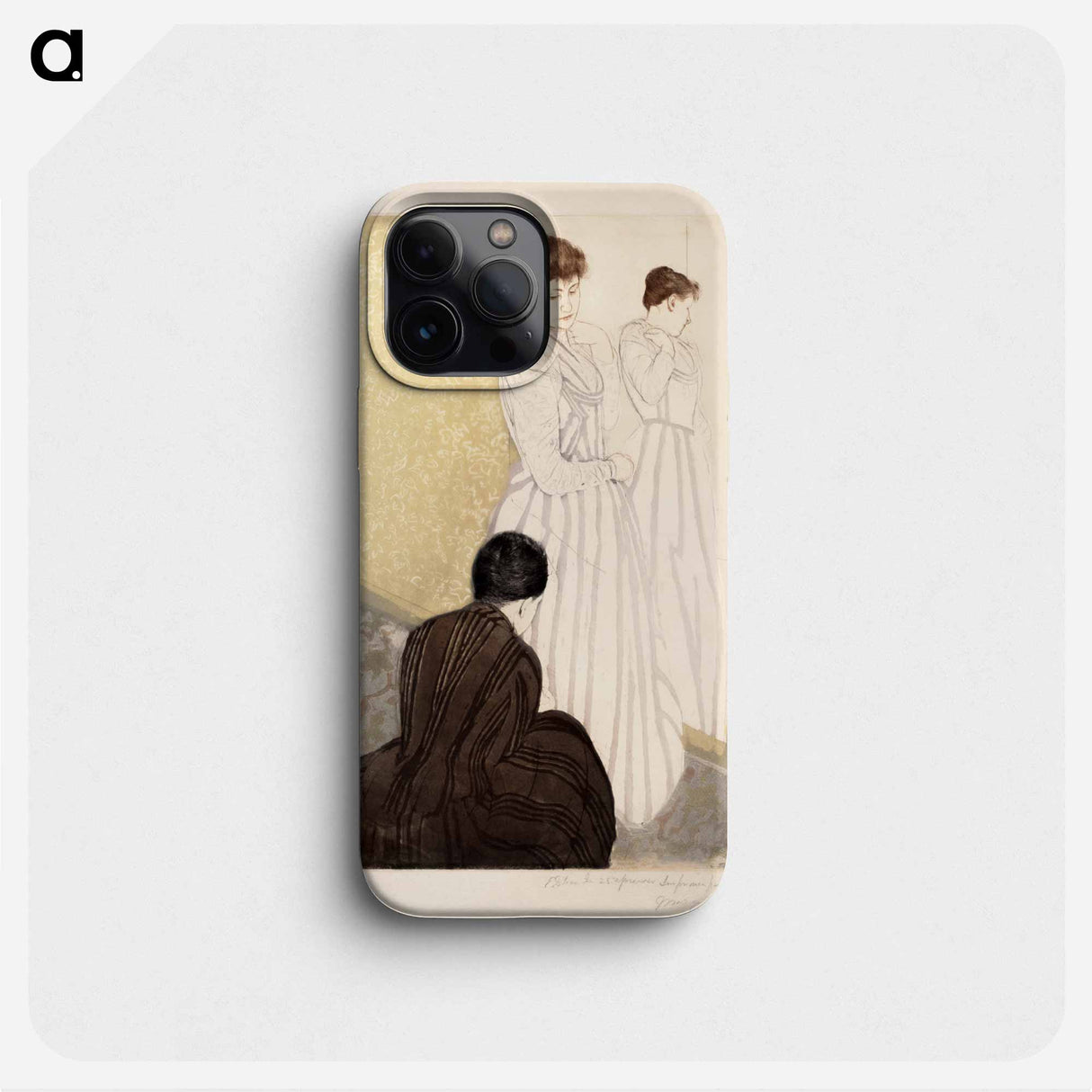 The Fitting - Mary Cassatt Phone Case.