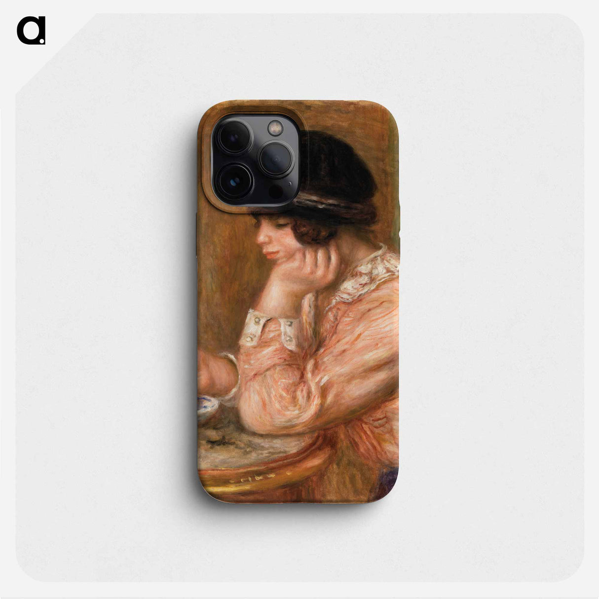 Cup of Chocolate - Pierre Auguste Renoir Phone Case.